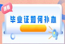 廣西中專畢業(yè)證丟失怎么補辦？