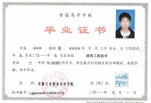 統(tǒng)招?？飘厴I(yè)證模板免費下載
