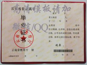 南澗2008年高中畢業(yè)證圖片